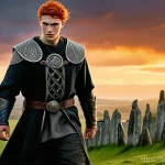 Home 3 쿠훌린과 켈트 영웅 이야기 - **Prompt 1: The Birth of a Legend - Sétanta Becomes Cú Chulainn**
A powerful, epic illustration ...